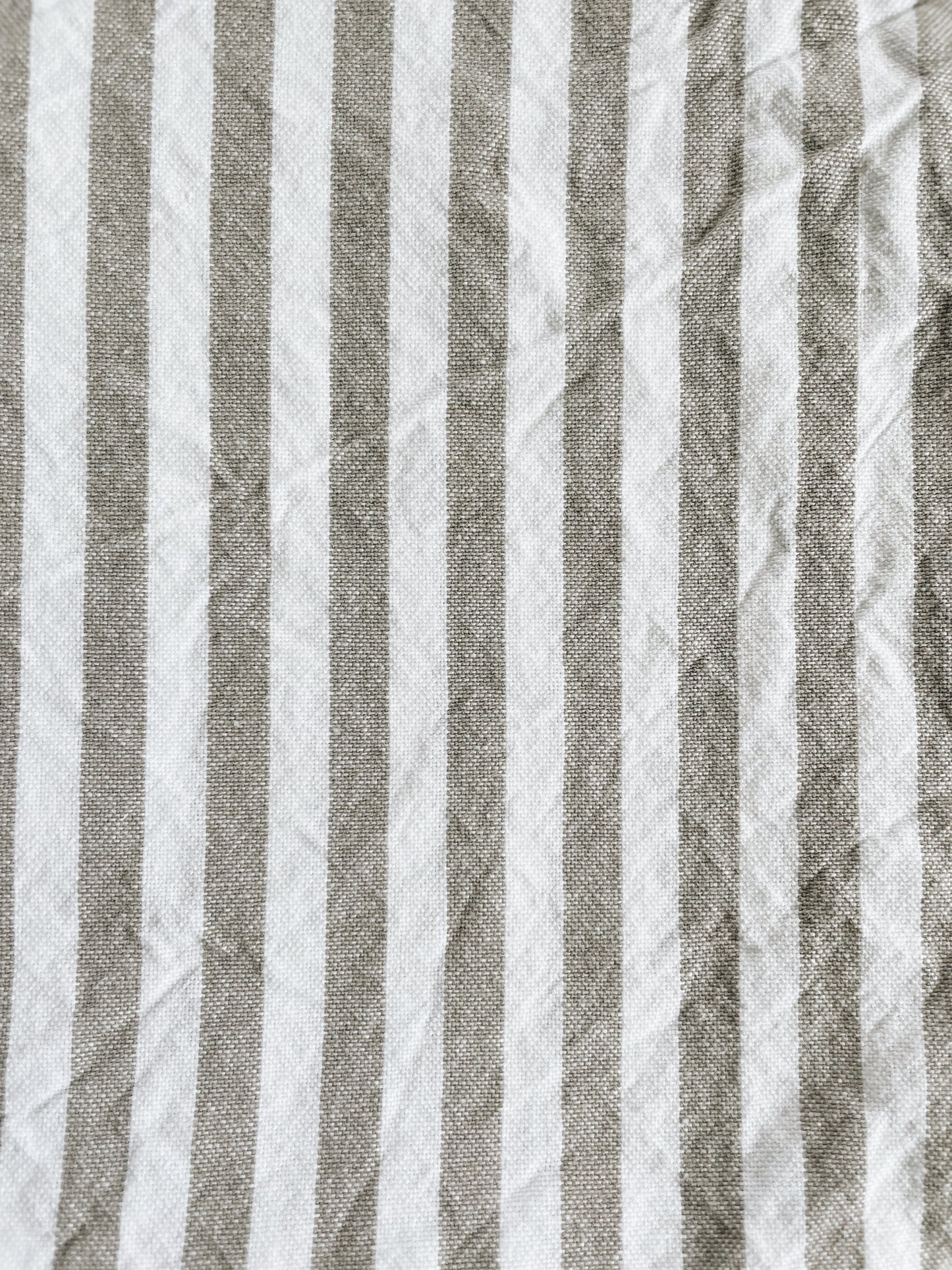 Beige + White Stripes Heavy Cotton | Handloom Kitchen Towel