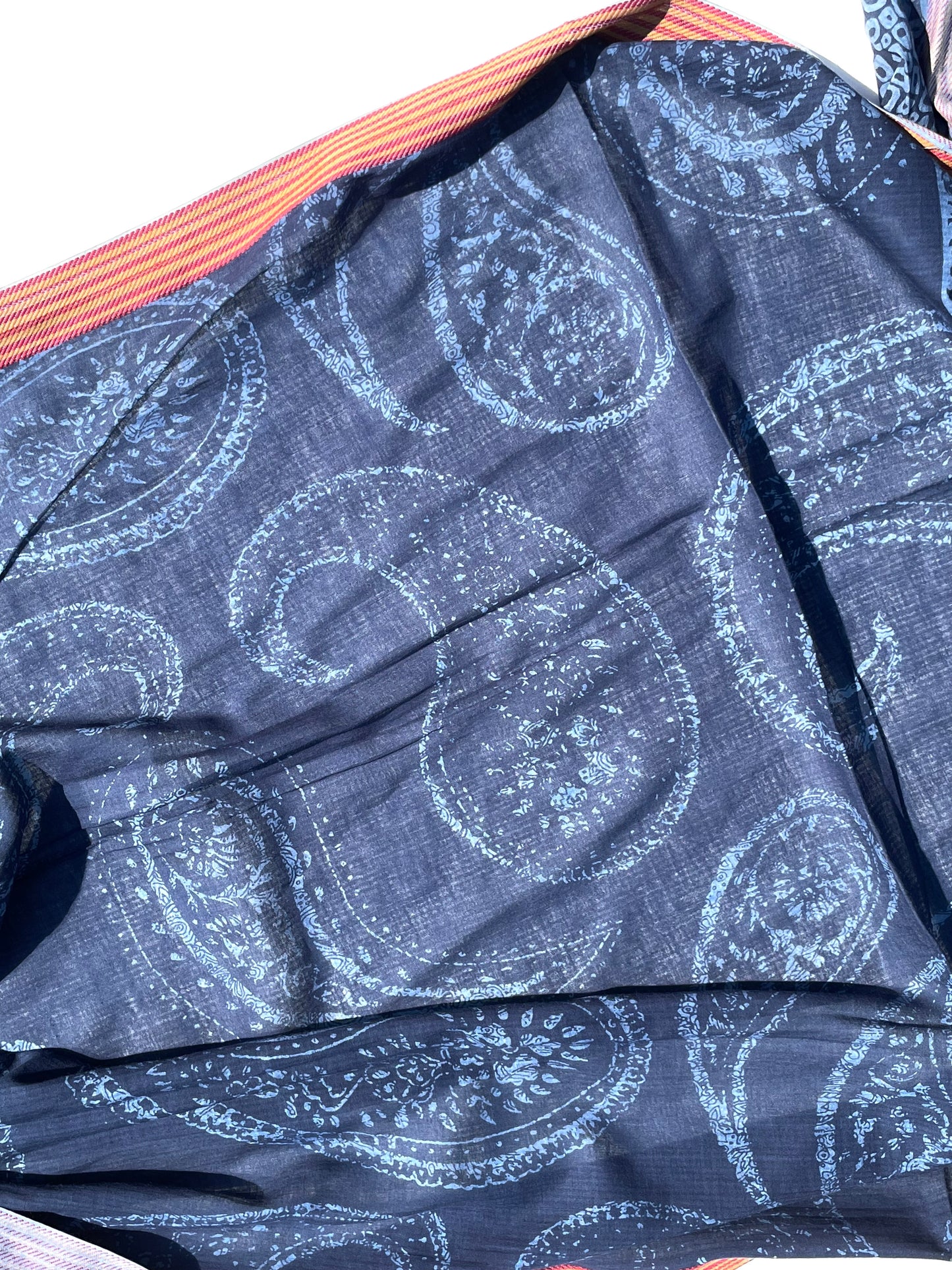 Aashtha Indigo Organic cotton shawl