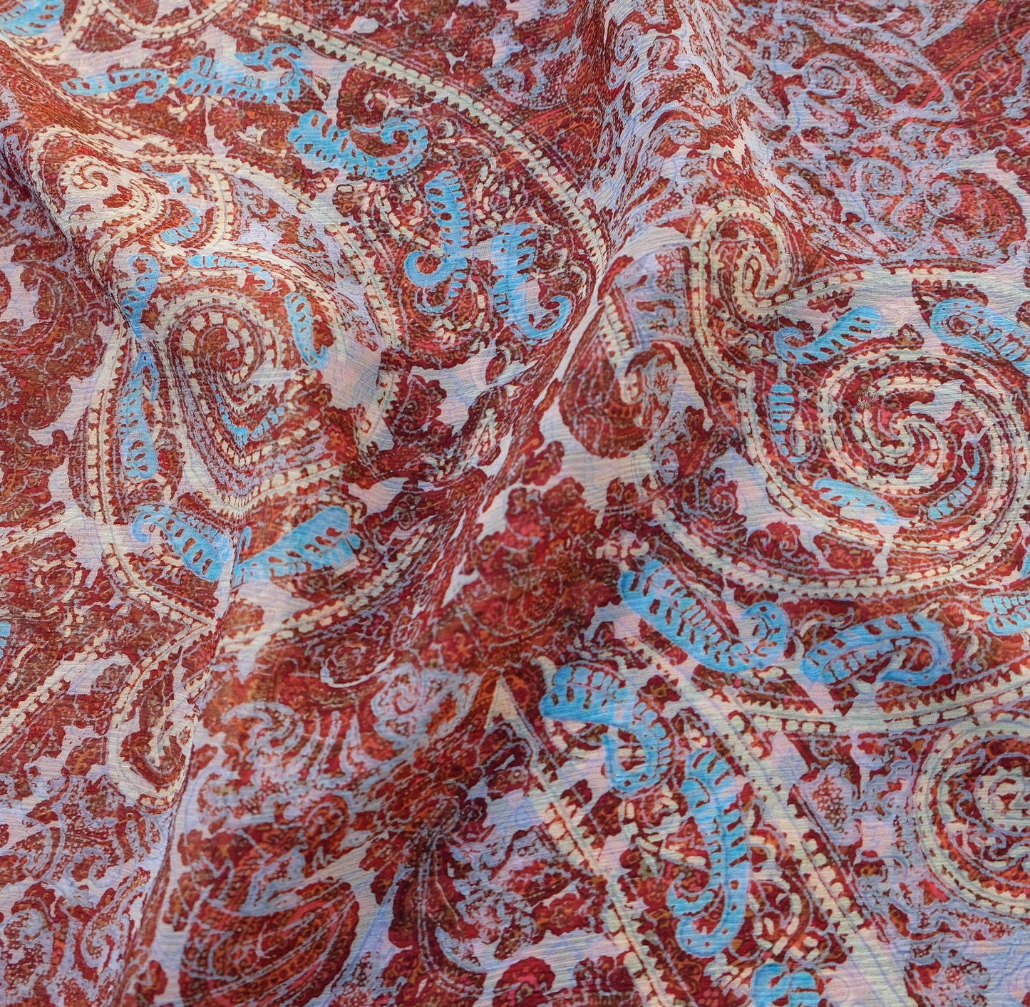 Amaya double layered silk stole - Parekh Bugbee