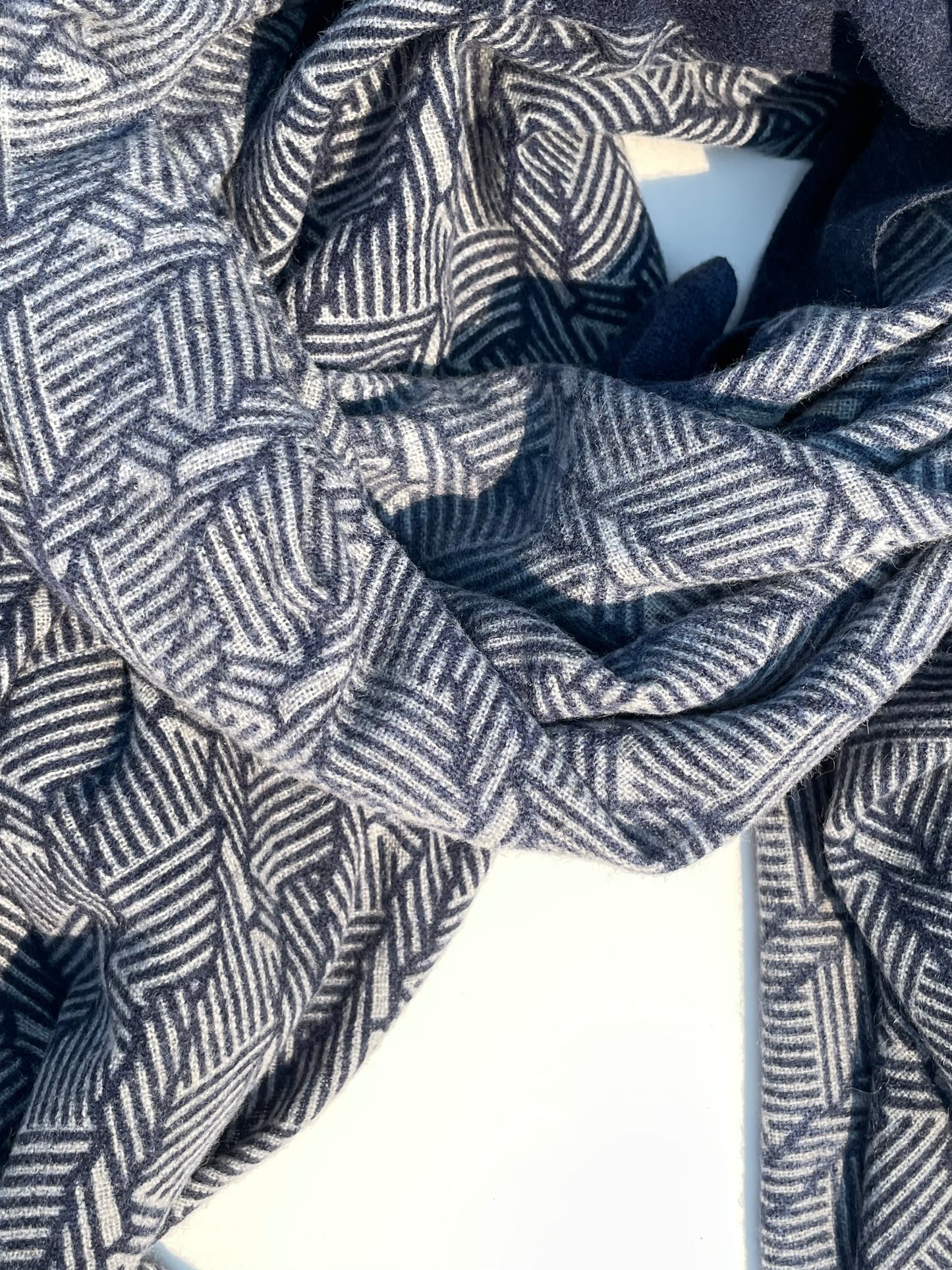 Manju Light-weight Wool Shawls Geometry