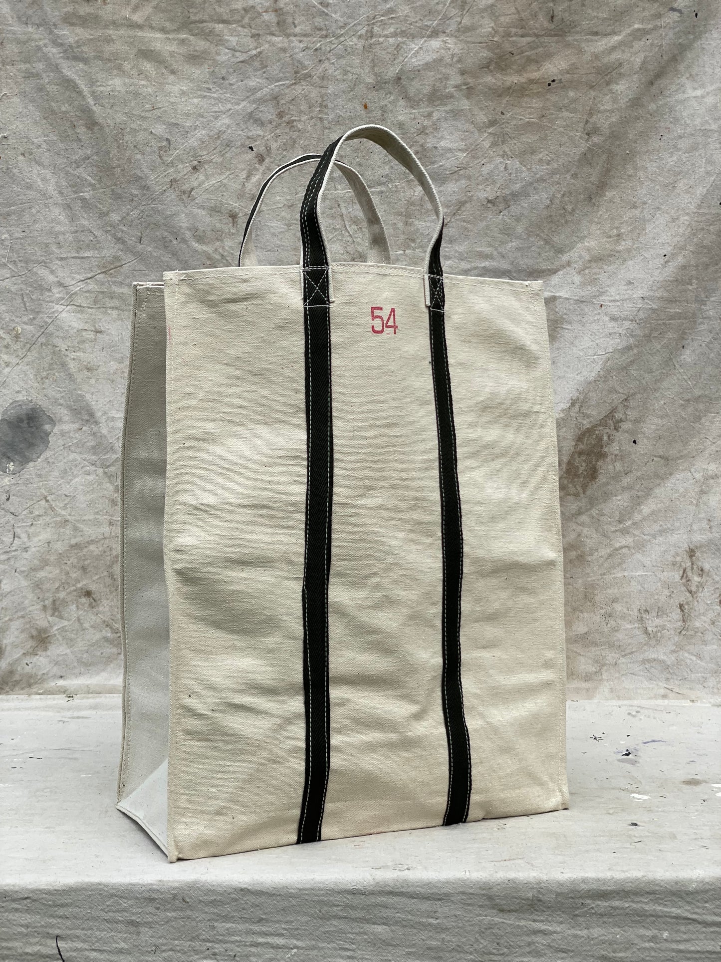 Heavy Duty Natural Canvas Tote Bag Size 54