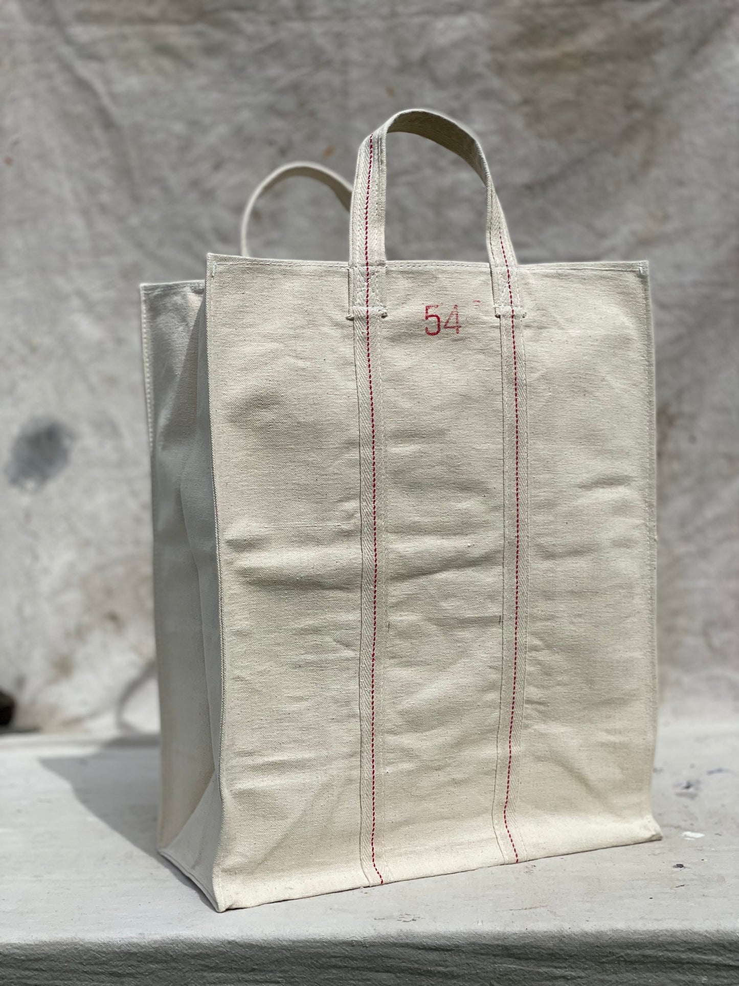 Heavy Duty Natural Canvas Tote Bag Size 54