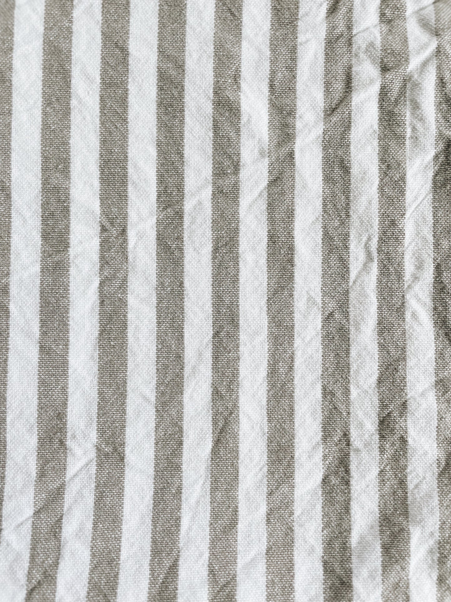 Beige + White Stripes Heavy Cotton  | Handloom Kitchen Towel