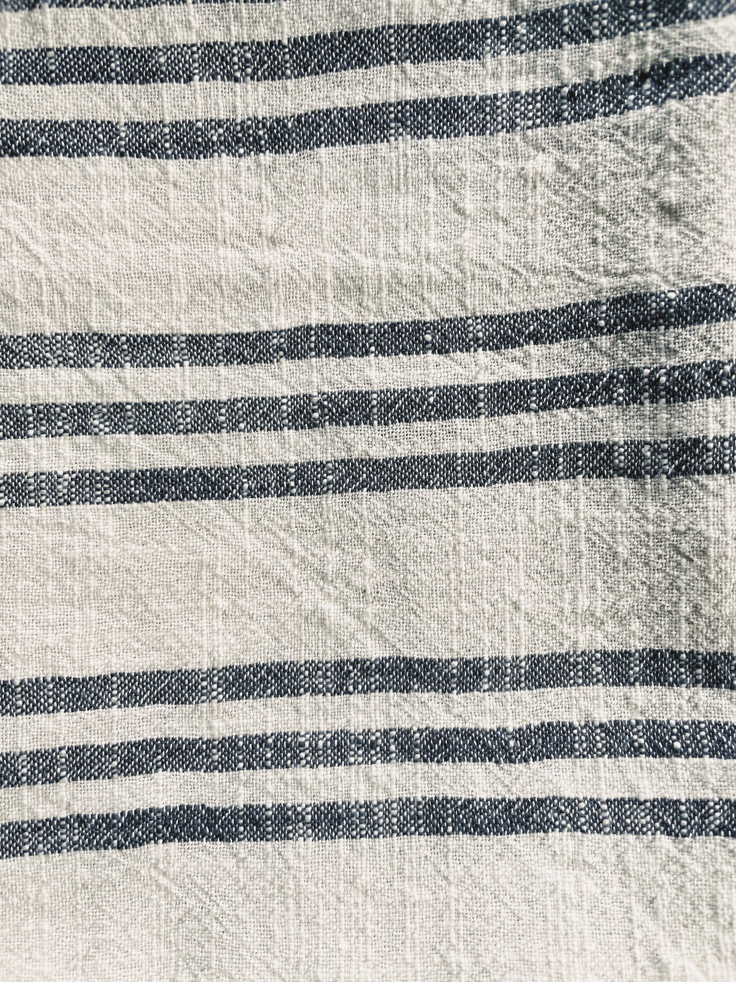 Khaki + Grey Stripes | Handloom Kitchen Towel