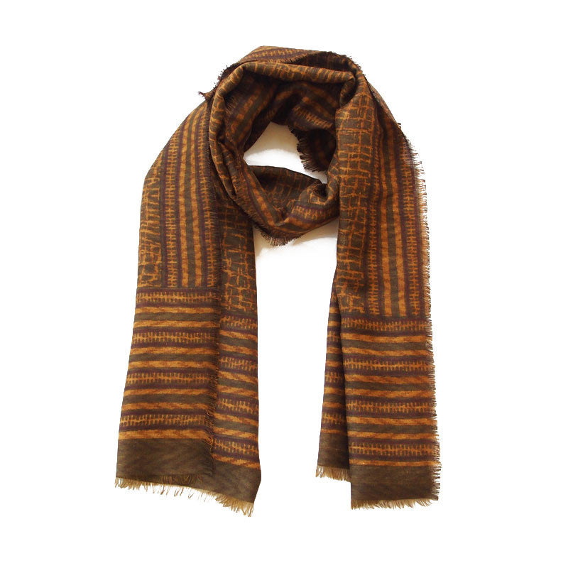 Longitude-Latitude Scarf - Parekh Bugbee