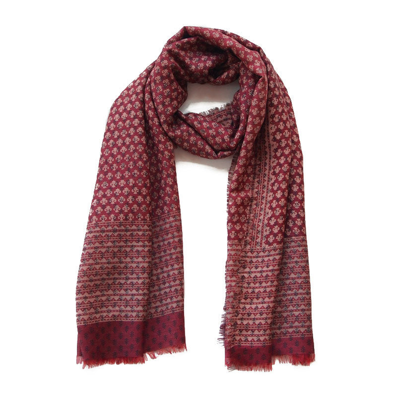 Longitude-Latitude Scarf - Parekh Bugbee