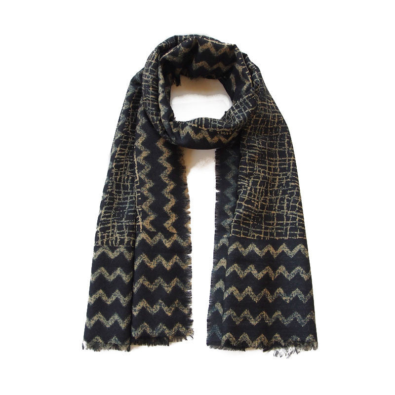 Longitude-Latitude Scarf - Parekh Bugbee