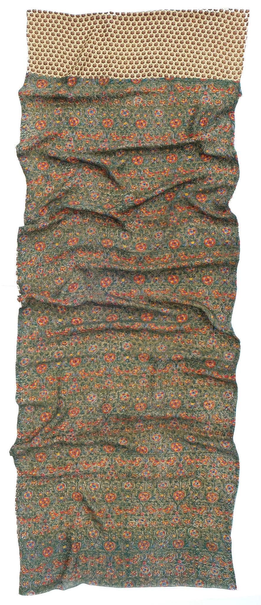 Amaya double layered silk stole - Parekh Bugbee