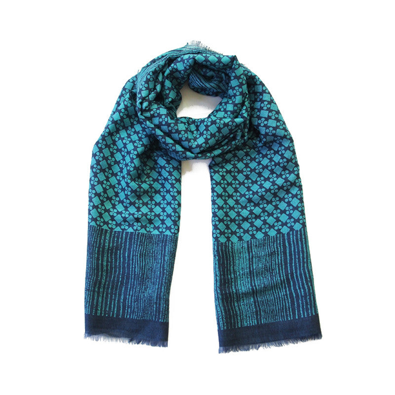 Longitude-Latitude Scarf - Parekh Bugbee