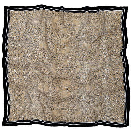 Silkhorse Crepe Silk Scarf 3 - Parekh Bugbee