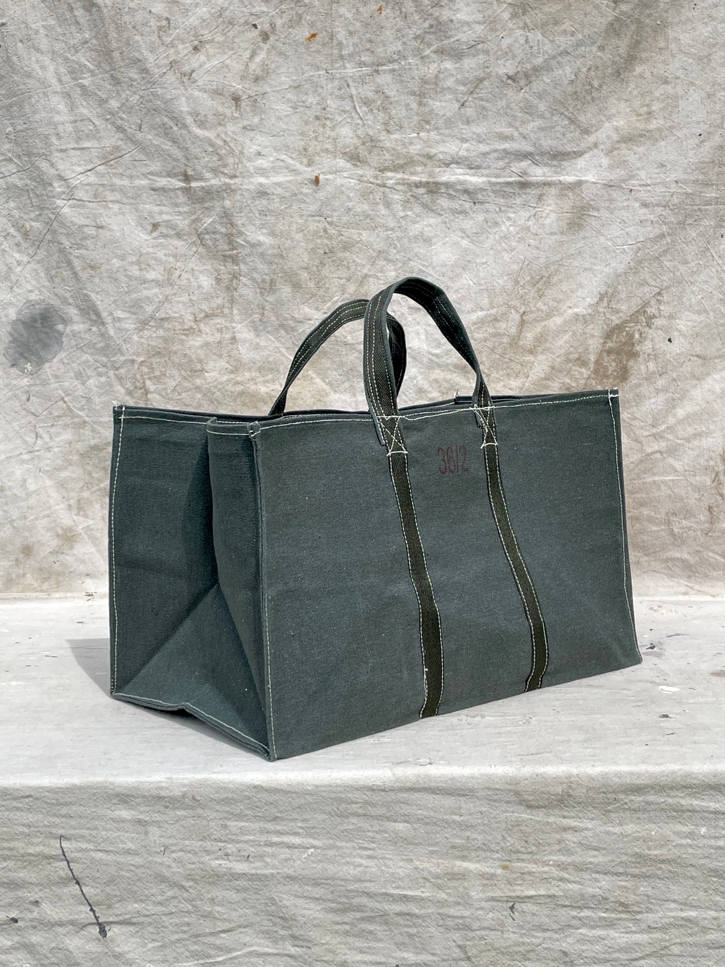 Heavy Duty Natural Canvas Tote Bag Size 36/2