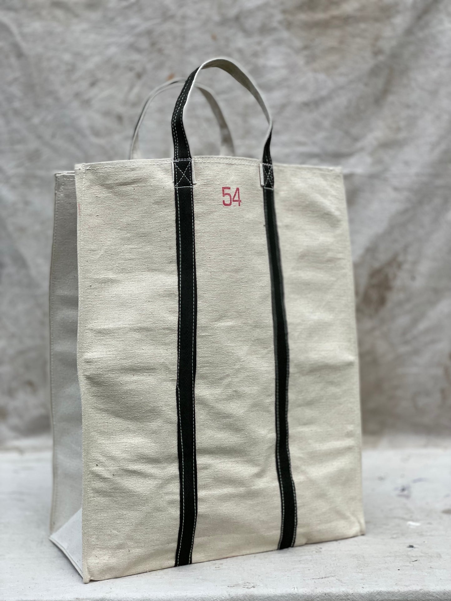Heavy Duty Natural Canvas Tote Bag Size 54